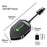 Q1D 2-in-1 Wired to Wireless Carplay Android Auto Adapter Carbon Fiber Texture Bluetooth-compatible Smart Box - 6