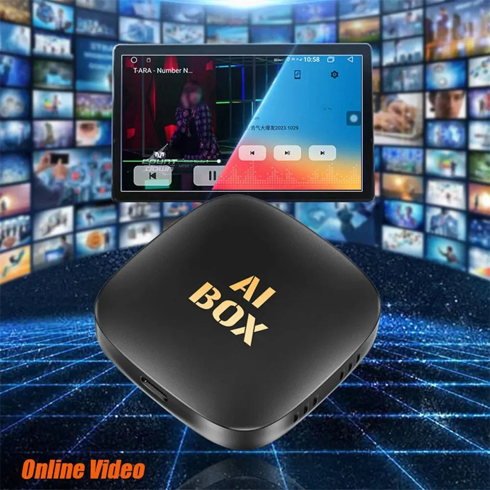 Android 13 Carplay Smart AI Box Wireless Carplay / Android Auto Adapter Built-In Netflix / Youtube, 2+32G - 3