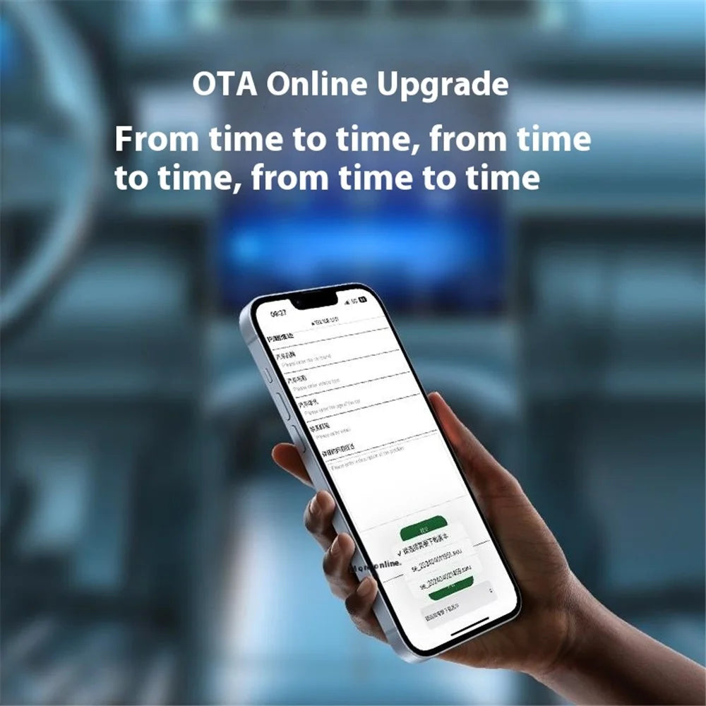 Car Android Auto Dongle Bluetooth-compatible / Wifi Wired Android Auto to Wireless Vehicle Adapter for Android Phone - Black - 5