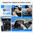 2-in-1 Android Auto and Carplay Adapter Wired to Wireless USB Smart Dongle - Red - 4