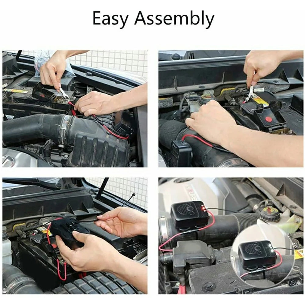 532 Car Mouse Repellent Car Engine Compartment Ultrasonic Rodent Repeller - 5