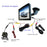 RH-702D HD 7'' Large Screen LCD Display Monitor 12V 24V Car Parking Reversing 8-LED Rear Camera Kit - 7