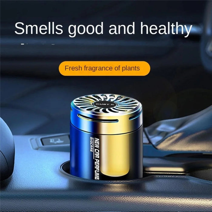 Car Solid Perfume Ornament Natural Scent Vehicle Air Freshener Solid Perfume - Lemon - 2