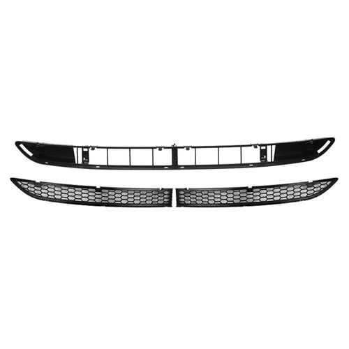 For Tesla Model 3 Car Front Bumper Grille Quick Release Button Design Insect Prevention Net - 1