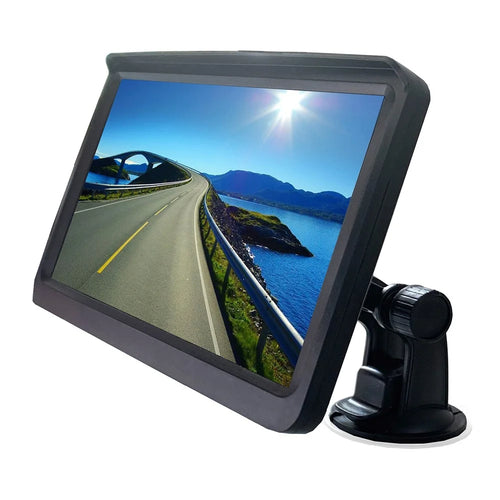 RH-702E 12V 24V 12-LED Rear View Reverse Camera + 7'' Screen Car Reversing Parking Monitor Set - 1