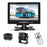 RH-701D 7" LCD Video Display Screen Monitor Rear View Backup Car 8-LED Camera Parking and Reverse System Kit with 20cm Video Cable - 1
