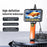 T27 Digital Industrial Borescope 5m 5.5mm Dual-Lens 5-inch 1080P Handheld Endoscope with Light - 2