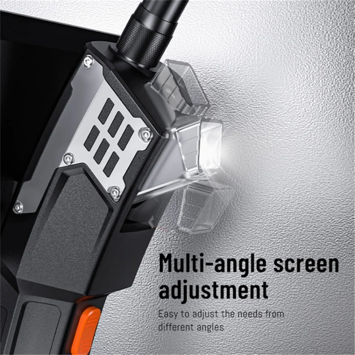 T27 Digital Industrial Borescope 1m 5.5mm Dual-Lens 5-inch 1080P Handheld Endoscope with Light - 4