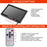 RH-701A 7" LCD Video Display Screen Monitor with Rear View Backup Car Camera Parking and Reverse System Kit for Vehicles - 6