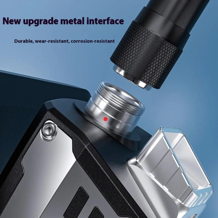 T28 5.5mm Dual Lens Endoscope with 4pcs Light 3.5m 5-inch 1080P Digital Industrial Borescope - 5