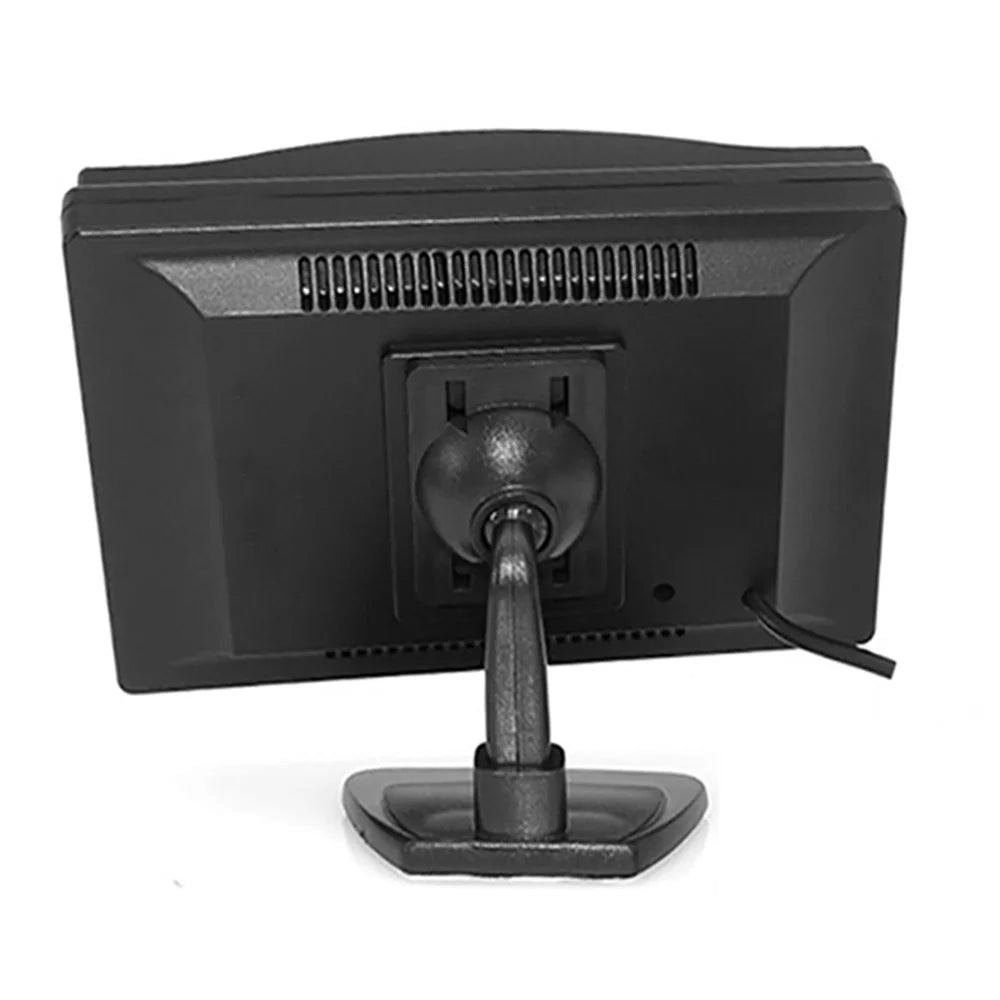 RH-513 5'' LCD Display Monitor Car Parking Reverse Waterproof Butterfly-shaped Rear Camera with Video Line - 5