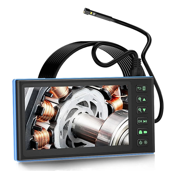 T23 7 inch Dual-Lens Industrial Borescope with 8pcs Light 1m 7.9mm HD 1080P Endoscope IP67 Waterproof Camera - 1