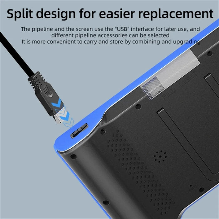 T23 7 inch Dual-Lens Industrial Borescope with 8pcs Light 1m 7.9mm HD 1080P Endoscope IP67 Waterproof Camera - 6