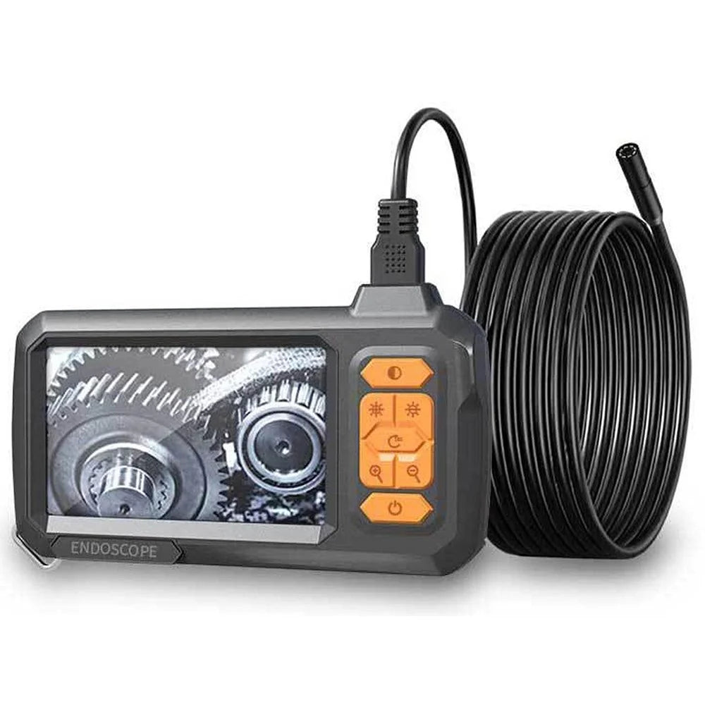 T30-AV 8mm Single Lens 1080P HD Industrial Endoscope Camera with 4.3-inch IPS Screen, 2m Hard Wire - 1