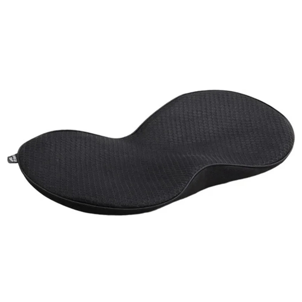 Car Seat Hip / Waist Cushion Mesh Cloth+Memory Foam Breathable Fatigue Relief Seat Cushion - Black - 1