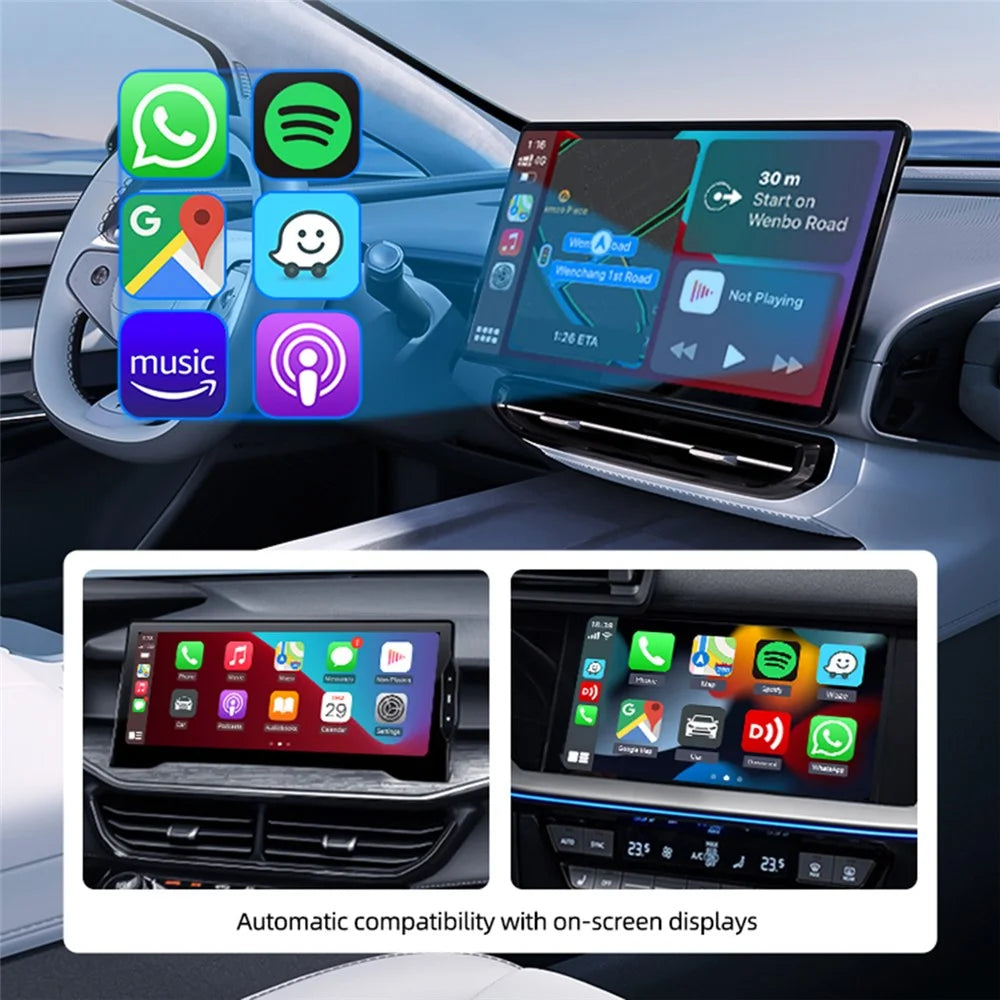 Mini SE Wireless Carplay Adapter USB-A / Tpye-C Plug Wired to Wireless Carplay Auto Smart Box - 3