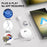 020-7++ Wireless Android Auto Adapter Video Streaming Wired to Wireless USB Dongle - White - 6