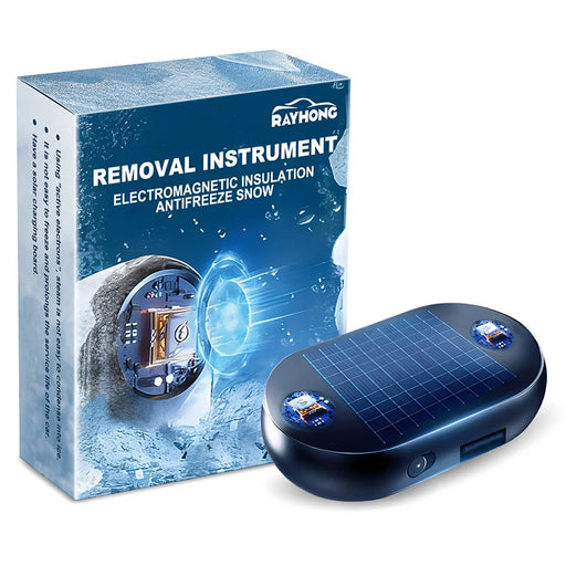 RAYHONG Car Windshield Window Anti Freeze Snow Removal Tool Quick Ice Melting Solar Defrosting Device - 1