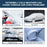 RAYHONG Car Windshield Window Anti Freeze Snow Removal Tool Quick Ice Melting Solar Defrosting Device - 5