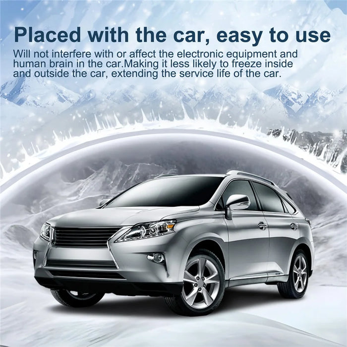 RAYHONG Car Windshield Window Anti Freeze Snow Removal Tool Quick Ice Melting Solar Defrosting Device - 7