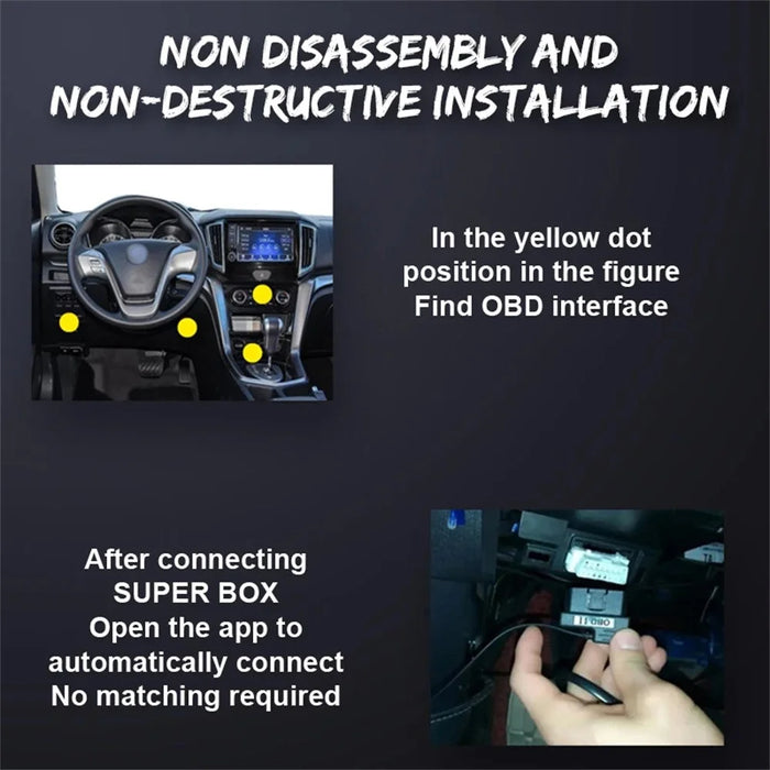 B25 ELM327 OBD Car Fault Scanner Bluetooth-compatible Vehicle Code Scan Diagnostic Tool - 4