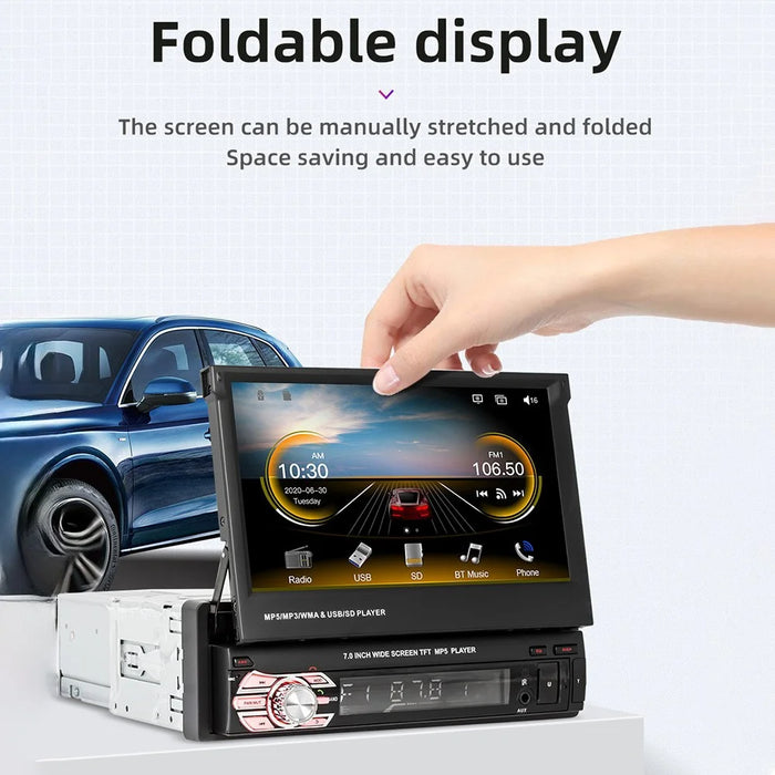 9601C 7-inch Wired Carplay HD Large Screen Car MP5 Player Multifunction Rear View Image Navigation Player - 3