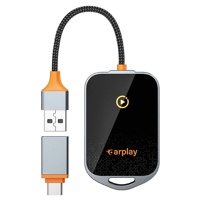 K81 Wireless Carplay Adapter Auto Wired to Wireless WiFi 6 Bluetooth-compatible 5.0 Navigation Player - 2