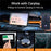 K81 Wireless Carplay Adapter Auto Wired to Wireless WiFi 6 Bluetooth-compatible 5.0 Navigation Player - 6