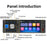 M-60 4.1-inch HD Touchscreen Car MP5 Player Bluetooth-compatible Dual USB Reverse Image Player - 2