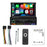 7-inch Screen Carplay Bluetooth-compatible MP5 Player with Colorful Light (9614C Manual Retractable Wired Carplay) - 7