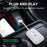 643 2 in 1 Wireless Carplay / Android Auto Adapter Car Wired to Wireless Upgrade Adapter - White - 3