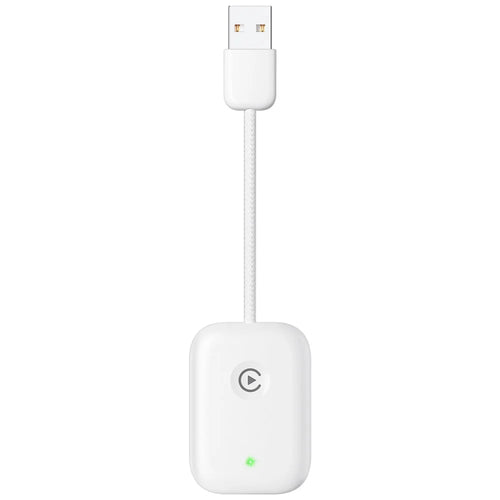 643 Car Wireless CarPlay Adapter for iPhone Transform Wired to Wireless - White - 1
