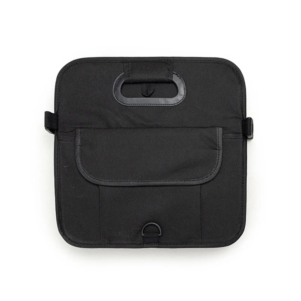 Large Capacity Car Trunk Organizer Waterproof Oxford Fabric Foldable Storage Box - Black - 5