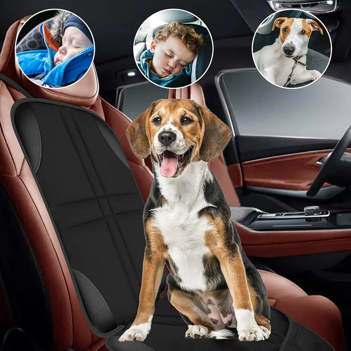 Waterproof Child Safety Seat Anti Kick Seat Cover Car Seat Backrest Protector Mat - 4