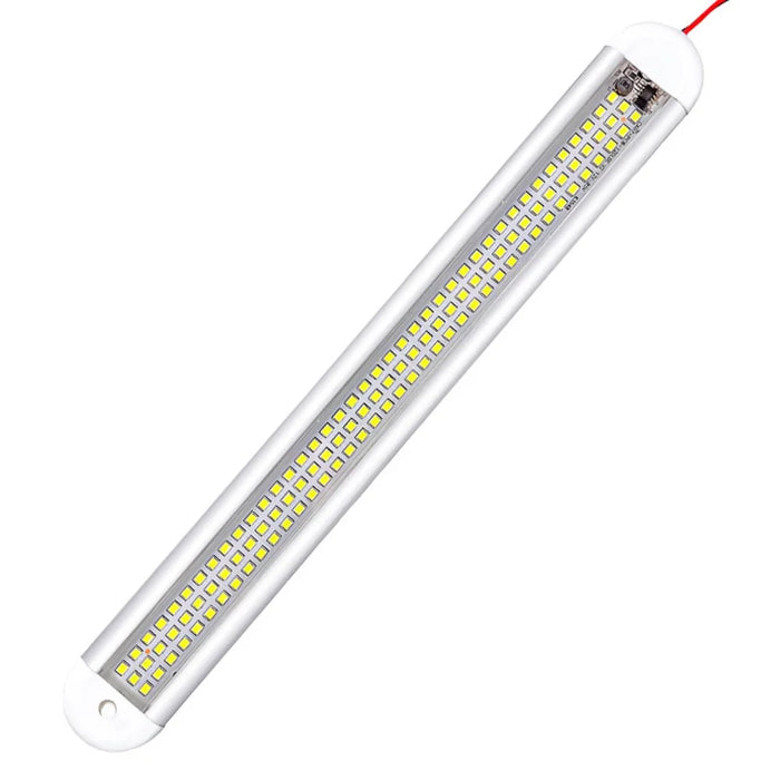 12 - 85V Car Interior Light 120 Leds 3 Rows High Brightness Reading Lamp for Truck RV Cabin - 1