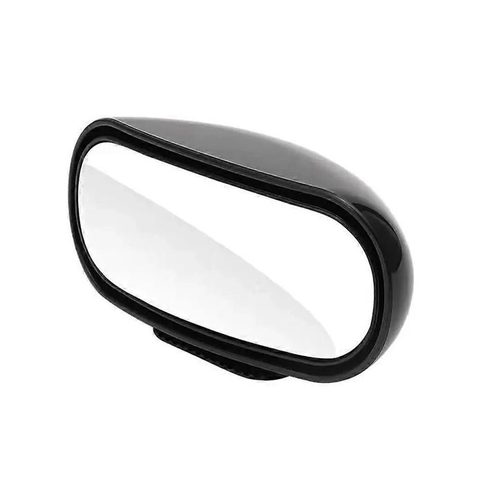 Car Rear View Mirror 360-Degree Rotatable Wide Angle Blind Spot Mirror Auxiliary Parking Aid - Black - 1