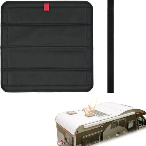 RV Sunroof Sunshade Curtain Privacy Protection Foldable RV Vents Skylight Insulator Cover - 1