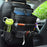Car Front Seat Organizer 600D Oxford Fabric Seat Back Storage Bag with Shoulder Strap - 5