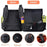 Car Front Seat Organizer 600D Oxford Fabric Seat Back Storage Bag with Shoulder Strap - 6