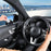Car Door Ashtray Portable Cigarette Holder with Lid Removable Liner Ashtray - Black - 2