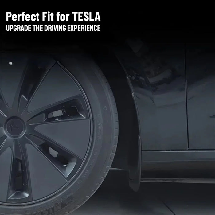 4Pcs / Set For Tesla Model 3 2024 Mud Fenders TPE Front and Rear Replacement Splash Guards - 6
