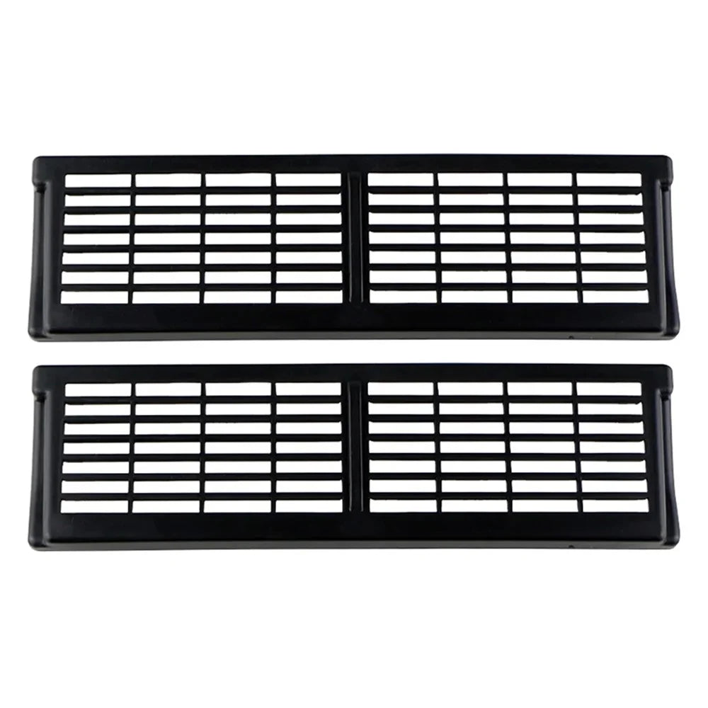 2Pcs / Set For Tesla Model Y Under Seat Air Vent Cover Plastic Air Outlet Grille Protect Cover - 1