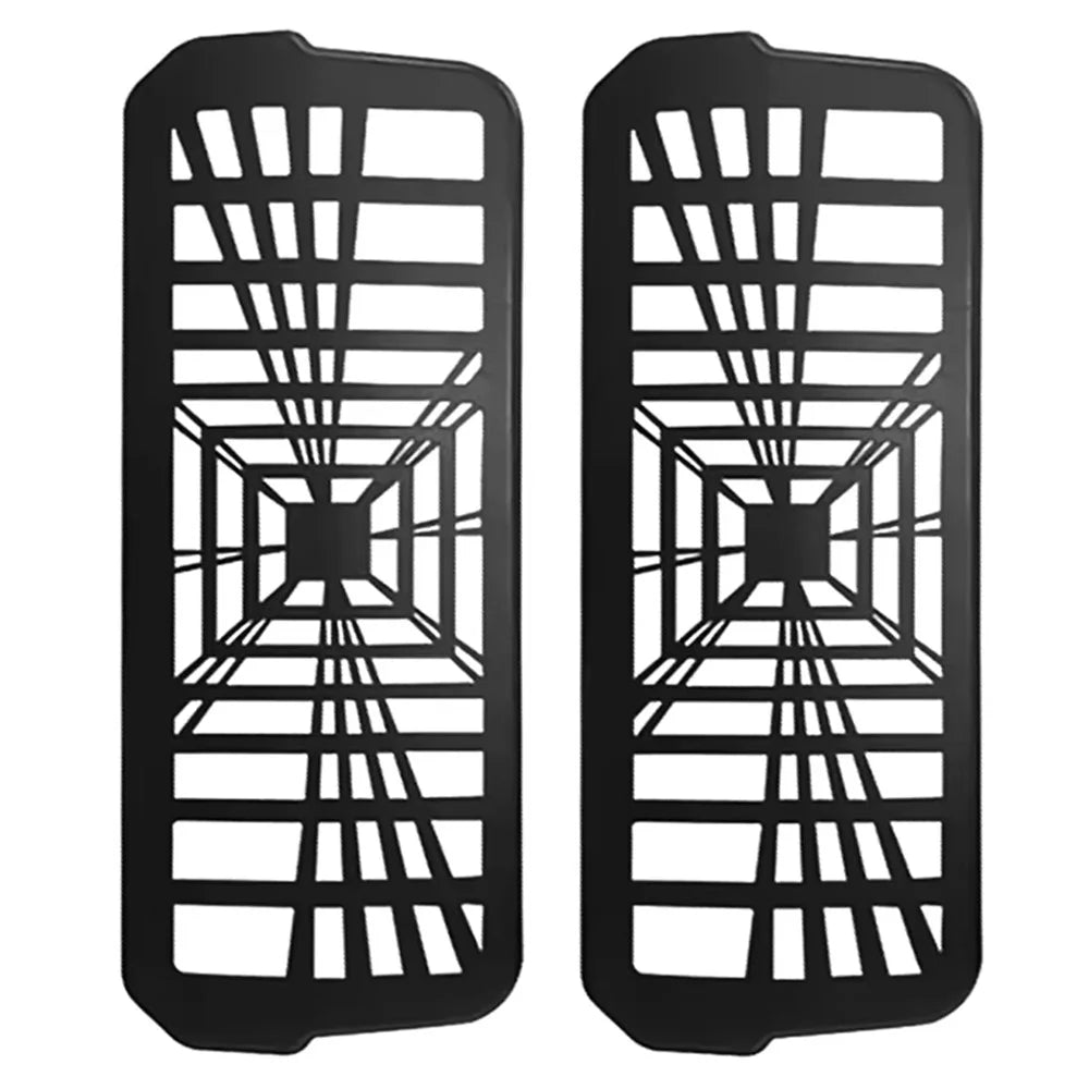 2Pcs / Set For Tesla Model Y Under Seat Air Vent Cover Plastic Air Outlet Dustproof Shield - 1