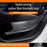 4Pcs For Tesla Model Y Carbon Fiber Texture Front and Rear Door Sill Protector Cover Anti Kick Threshold Strip - 3