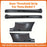 4Pcs For Tesla Model Y Carbon Fiber Texture Front and Rear Door Sill Protector Cover Anti Kick Threshold Strip - 6