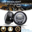 16cm Retro Motorcycle LED Headlight Daytime Running Lamp for Cruiser Chopper Cafe Racer - White Light - 7