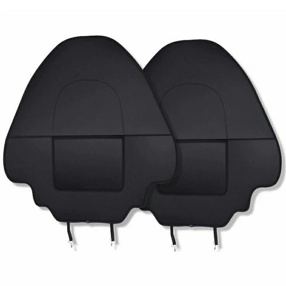 2Pcs For Tesla Model Y  /  3 Highland Seat Back Protector Kick Mat Car Interior Rear Seat Cover - Single Pocket - 1