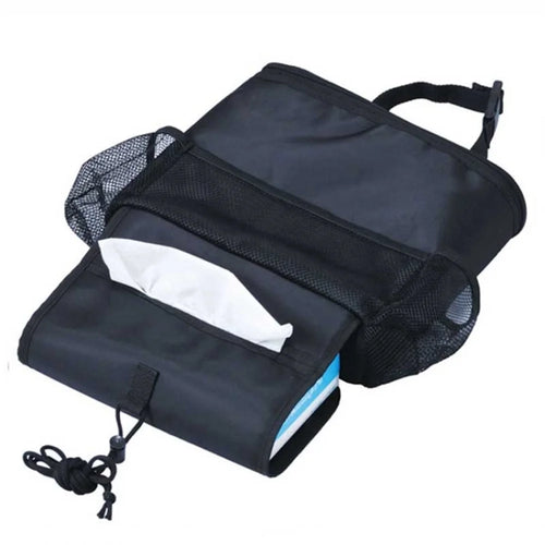 Car Seat Back Cooler Bag Oxford Cloth Aluminum Foil Insulated Thermal Hanging Storage Organizer - 1