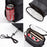 Car Seat Back Cooler Bag Oxford Cloth Aluminum Foil Insulated Thermal Hanging Storage Organizer - 5
