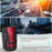 V7 Car Speed Radar Detector Electronic GPS Speed Alert System for Vehicle , Russian Language - Red - 3